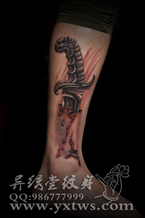 匕首纹身