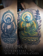 如来佛纹身