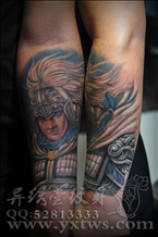 赵云赵子龙纹身