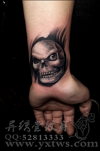 骷髅纹身