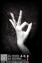 手指头纹身