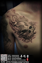骷髅纹身