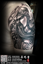 关羽关公关云长纹身