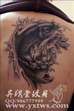 鲤鱼纹身