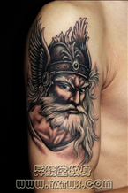 欧美人物纹身