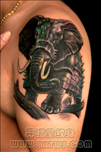 战象纹身