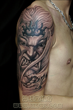 怪兽纹身
