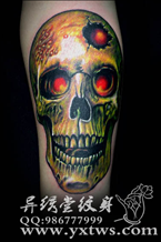 骷髅纹身