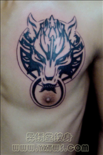 图腾兽纹身
