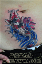 鲤鱼纹身