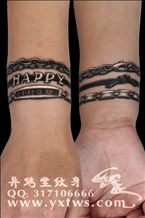 手链纹身